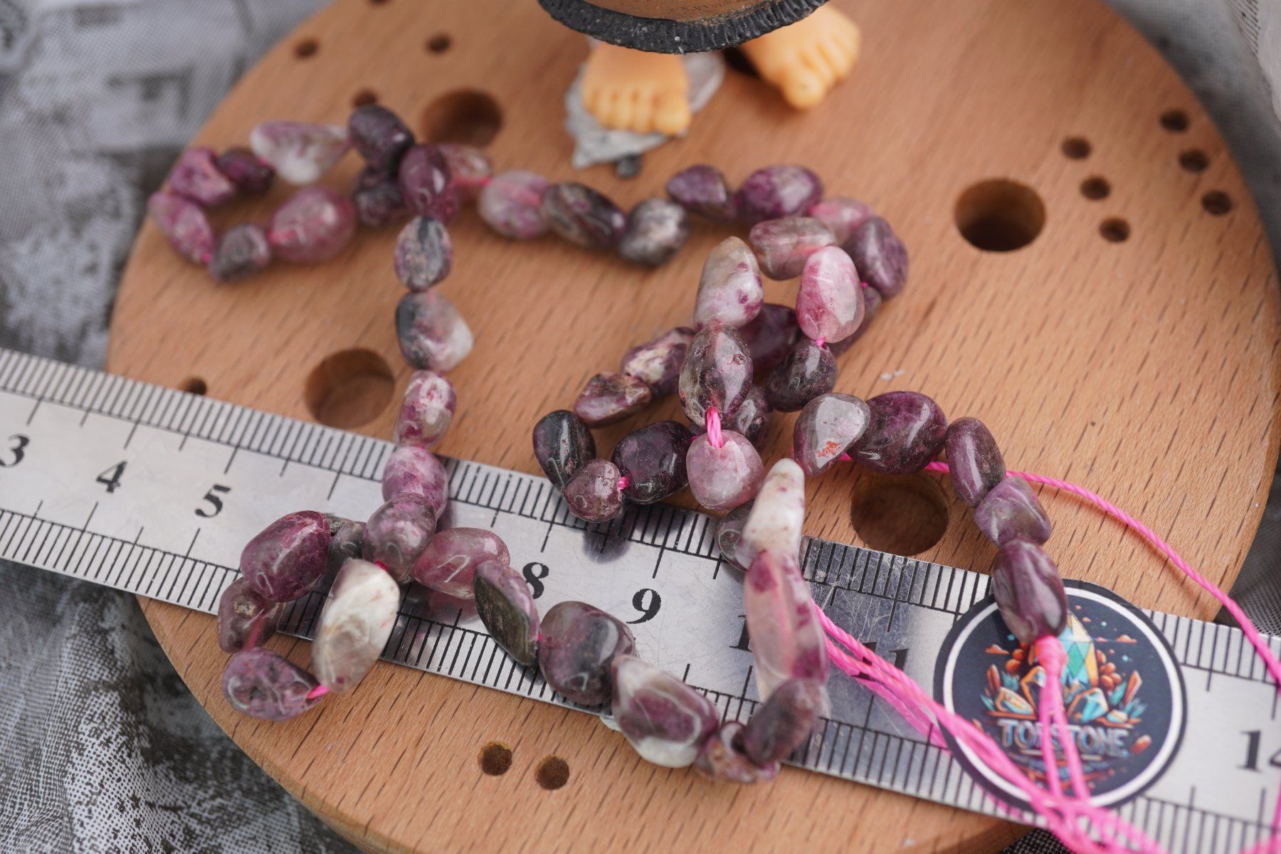 Minerali & Pietre curative: Turmalin Rosa  Nugget  Strang    Ab 1.- – Nuovo e nell'imballaggio originale da Eschenbach SG venduto da topstone 2