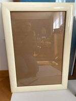11 Bilderrahmen Holz beige glanzlackiert