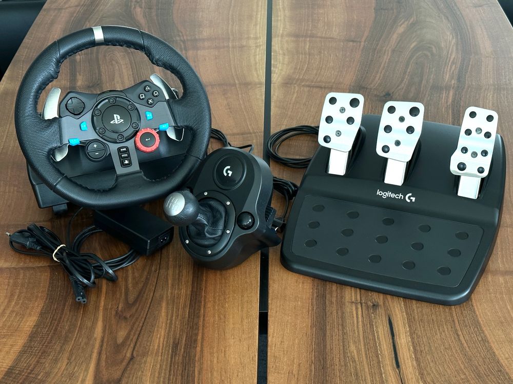 Logitech G29 Lenkrad, Pedale und Shifter (PC, PlayStation) | Kaufen auf ...