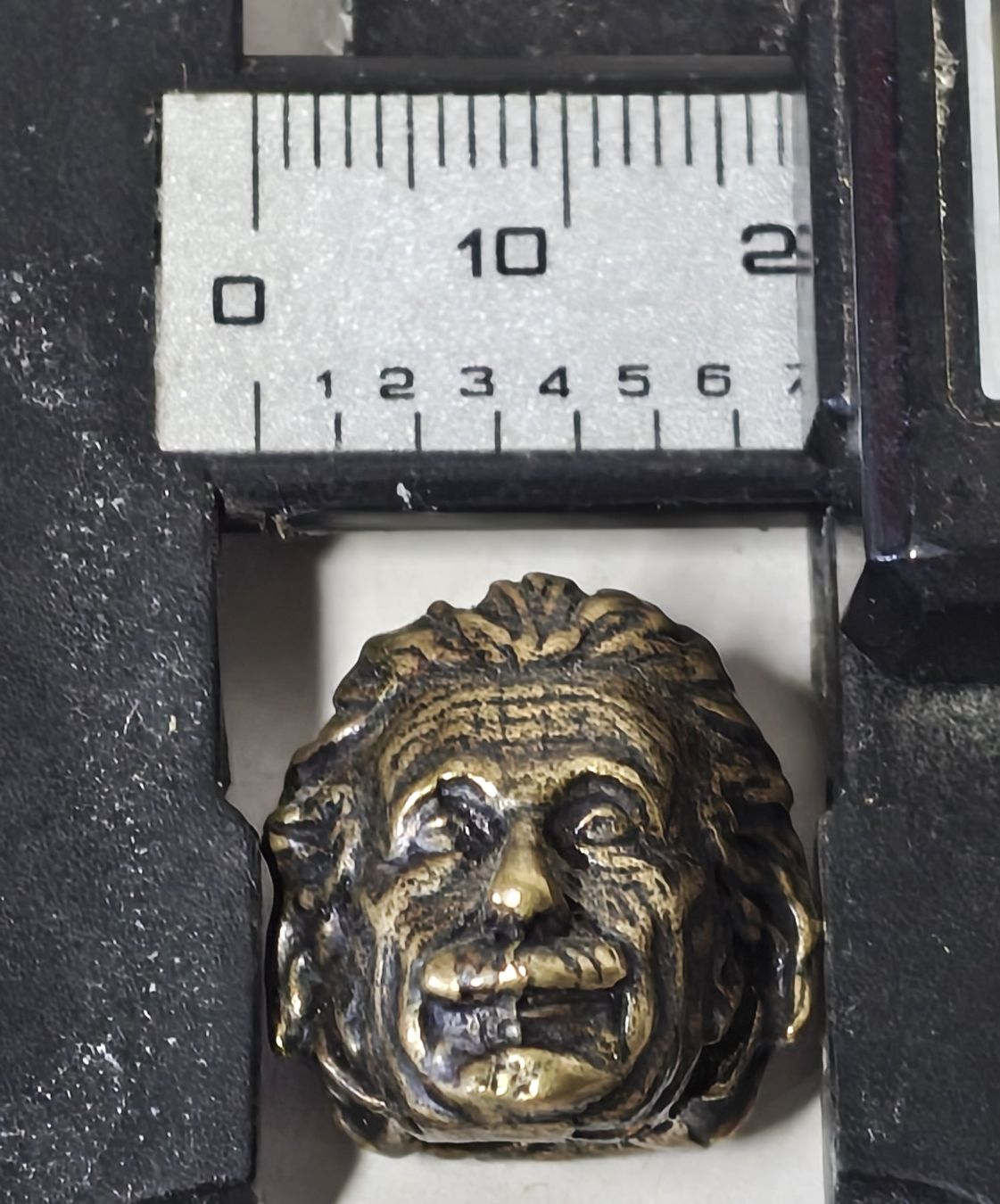 Figuren: Albert Einstein MINI Figur Messing – Gebraucht aus Uerkheim von Justi.y 5