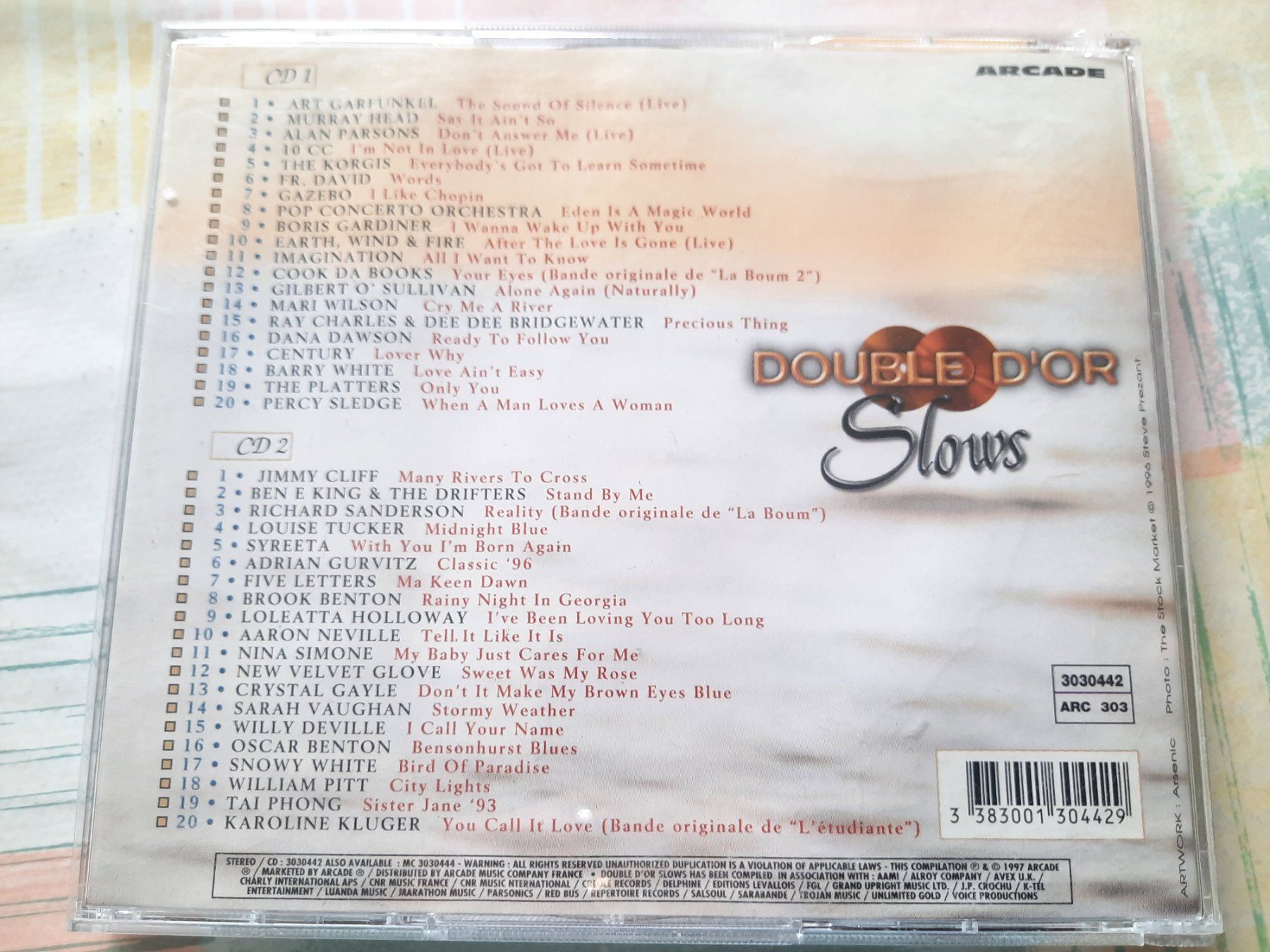 CD: Cd Slows Double d'or  – Usato da Pully venduto da bro_n52j 1