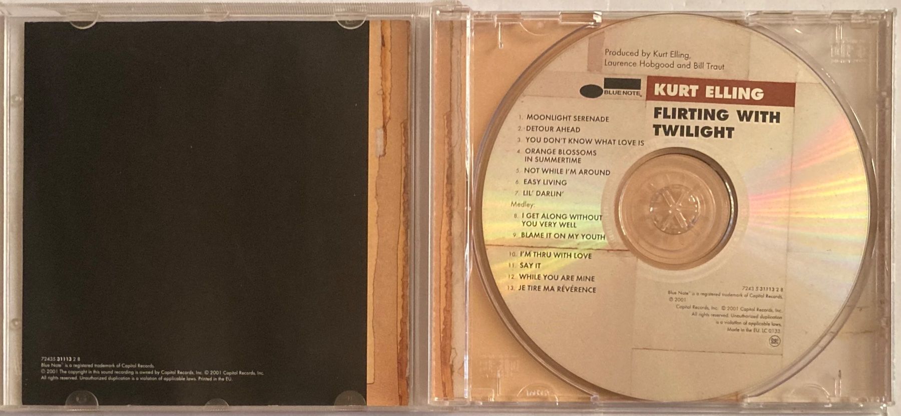 CD: KURT ELLING  - WITH TWILLIGHT – Usato da Poliez-Pittet venduto da Newtown-Records 2
