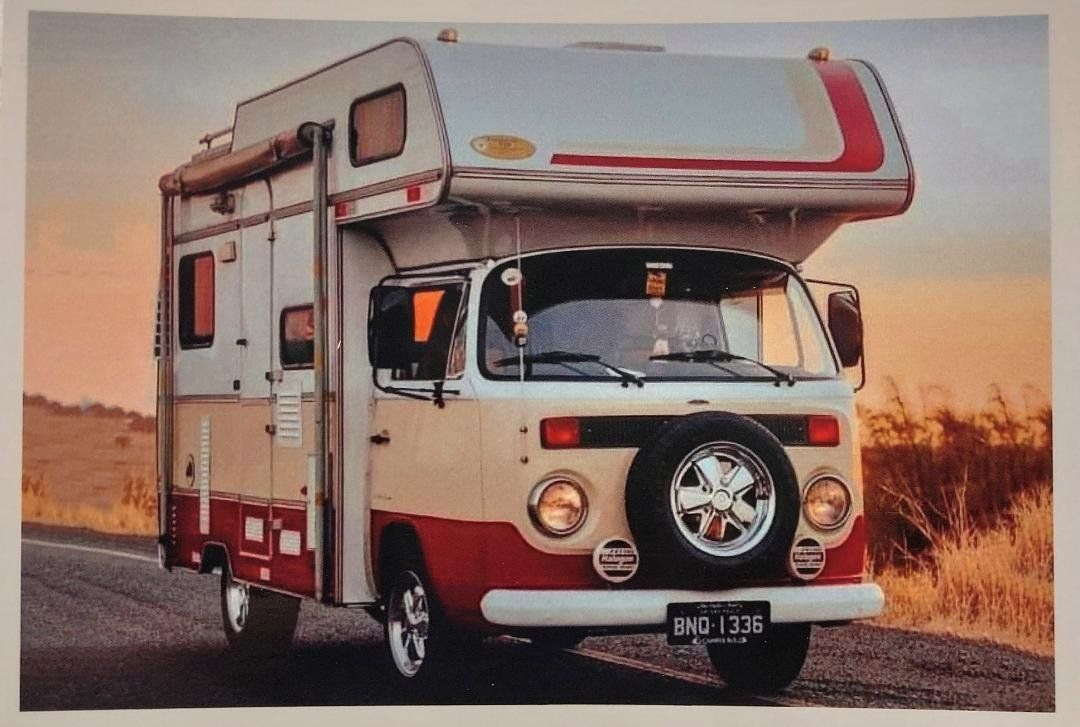 Cartes postales: VW Volkswagen - Bus Camping-car – Neuf (Voir description) à Delémont par Domdom1