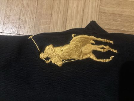 Polo Ralph Lauren Big Pony noir/doré Custom Fit M
