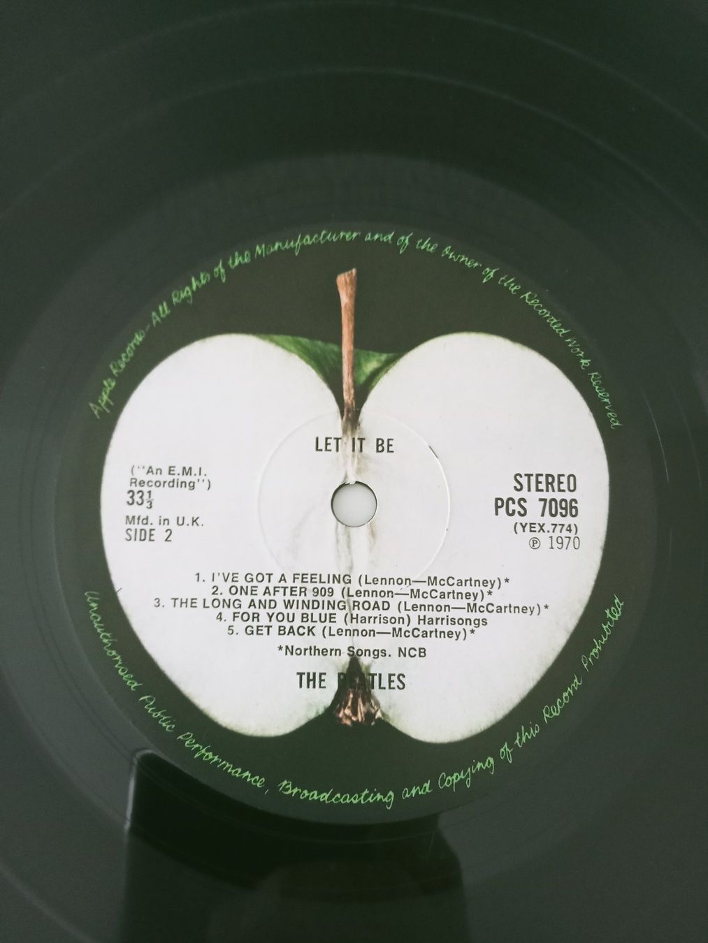 Dischi in vinile: Beatles - Let It Be UK Pressung – Usato da Aarau venduto da vox2000 3