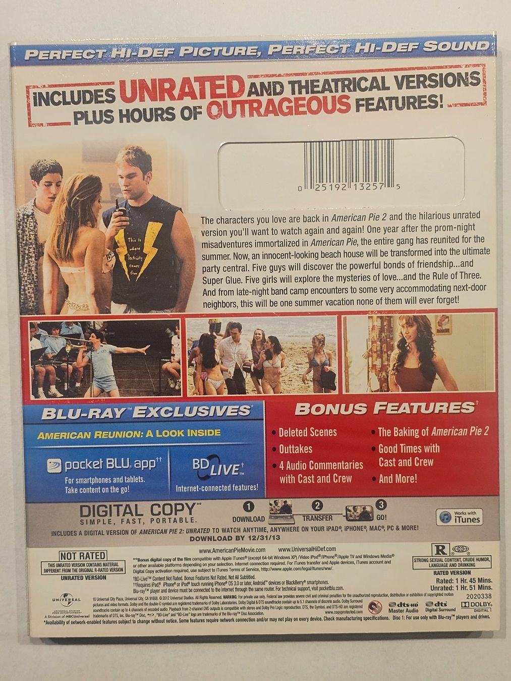 Tutti i DVDs: American Pie 2 Blu-ray Disc Unrated Version – Usato da Würenlos venduto da Keks 1