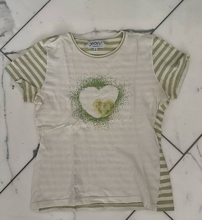 Ital. Designer shirt mit Pailletten Gr 166