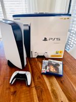 SONY PlayStation 5 Spielekonsole mit Laufwerk inkl.2 Spielen