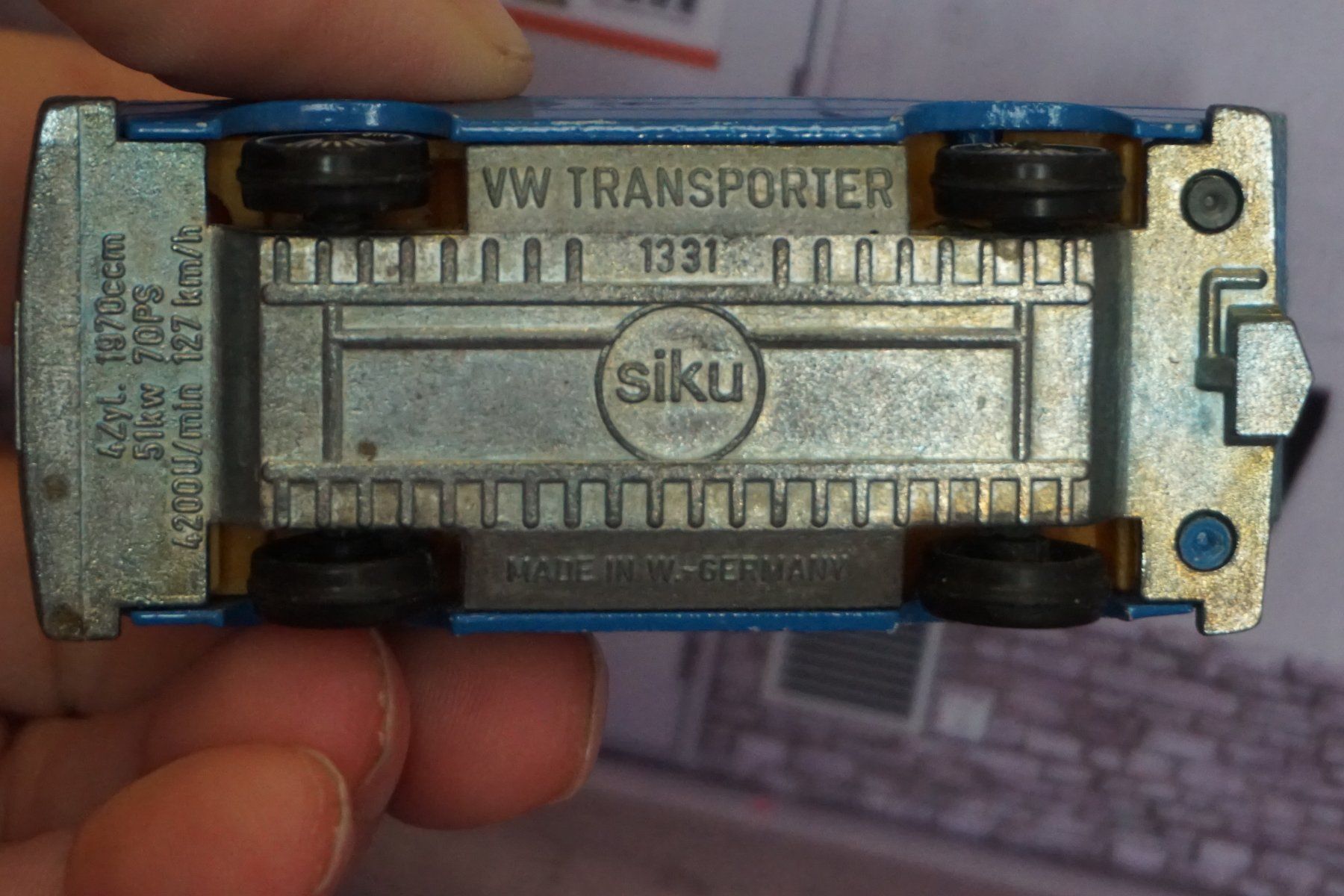 Siku Modellini d'auto: Siku VW Bus T3 interRent COOL !!!!!!!!!!!!!!!!! – Usato da Reiden venduto da Doppeldecker69 6