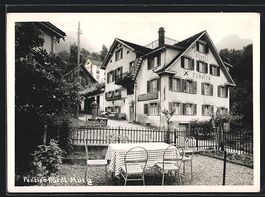 AK Murg, Hotel Pension Rössli, 1946