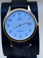 Zenith Cosmopolitan herrenuhr Automatik Datum Gelbgold 27mm