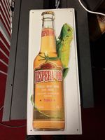 Lustiges Desperados Metallschild mit Leguan Motiv!