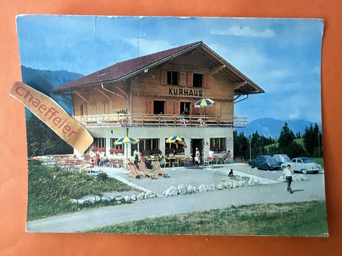 Cartes postales: 1966 hat der Kurhaus Wiesenberg NW. – D'occasion à Zürich par Chaeffeler