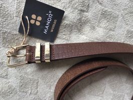 Neuer Ledergürtel MANOR Woman m.Etikett - NP Fr. 49.90