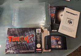 Turok 2 Seeds of Evil N64 CIB OVP + Schutzhülle PAL