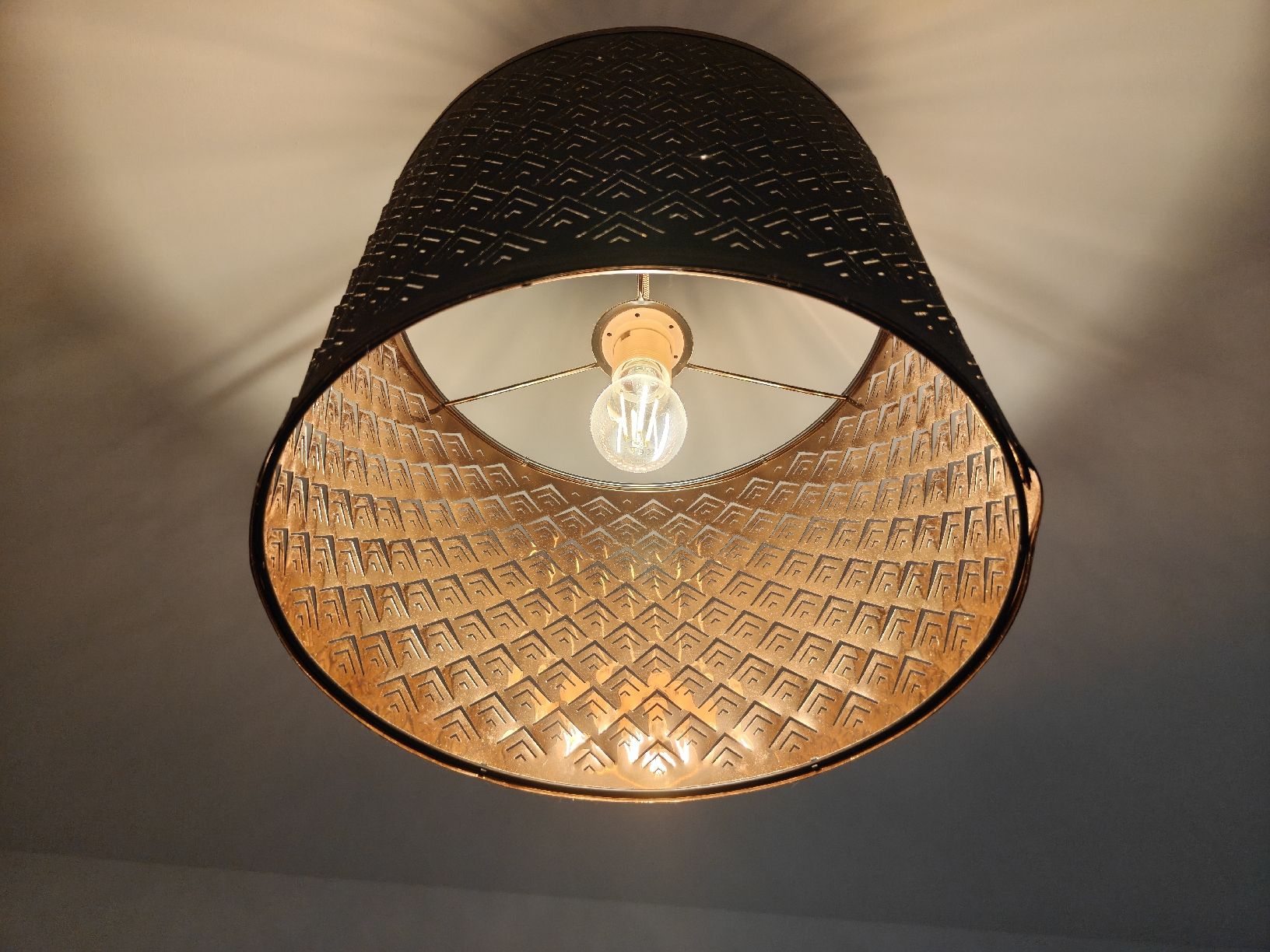 Lampadari & plafoniere: Pendelleuchte mit geometrischem Muster / Pendant – Usato da Bern venduto da Mik_2rmd 1