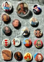 Buttons Pins 15 Stück Kylie Minogue Musik Vintage 80er