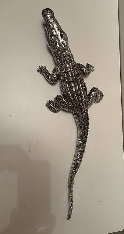 Statuette: Crocodile décoratif 65cm – Usato da Les Acacias venduto da DeborahK03 2