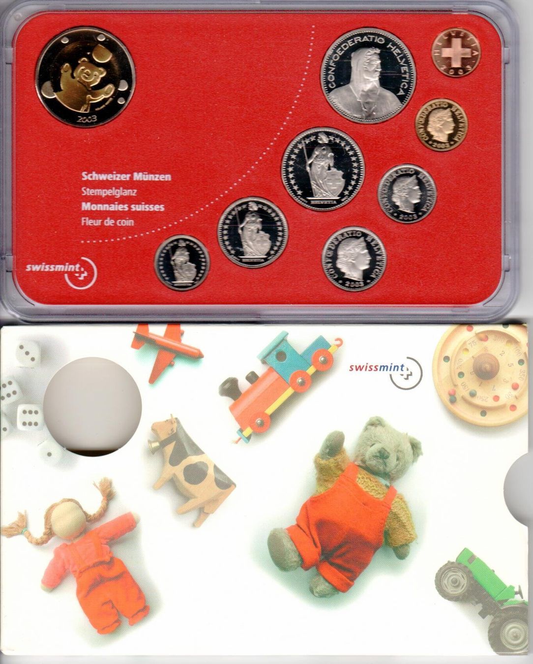 Alle Münzen: Münzsatz 2003 - Stempelglanz – Gebraucht aus Wolhusen von Curver9