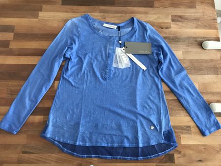 Neue leichte Baumwolle Bluse mit Etikett 