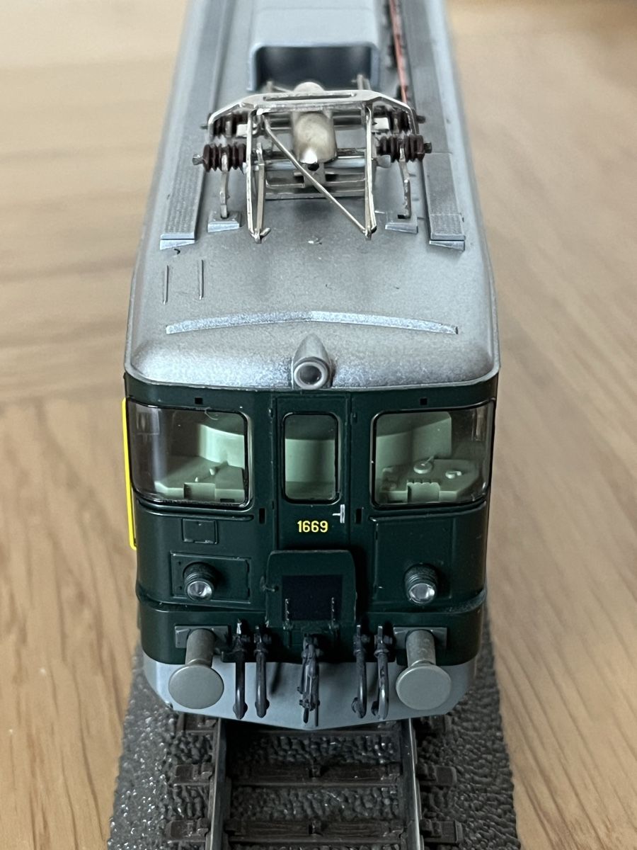 Roco Modellini di ferrovie: SBB De 4/4 Gepäcktriebwagen Roco AC digital – Usato da Basel venduto da Re620_11627 3