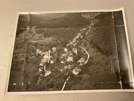 Pleujouse, Flugbild, Vorlage für Ansichtskarte 1950