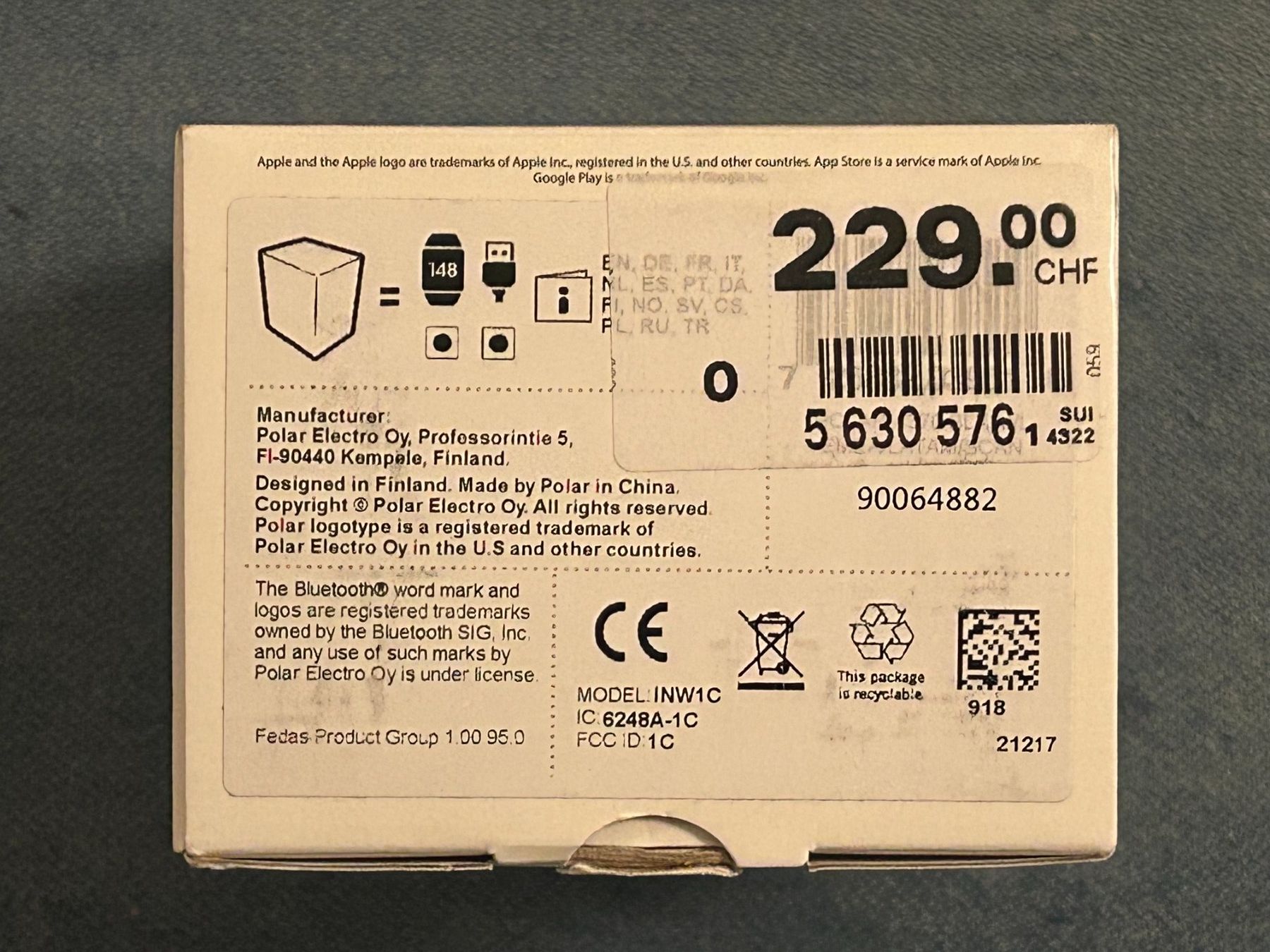 Polar Uhren: Fitness Tracker – Gebraucht aus Frutigen von Widel 2