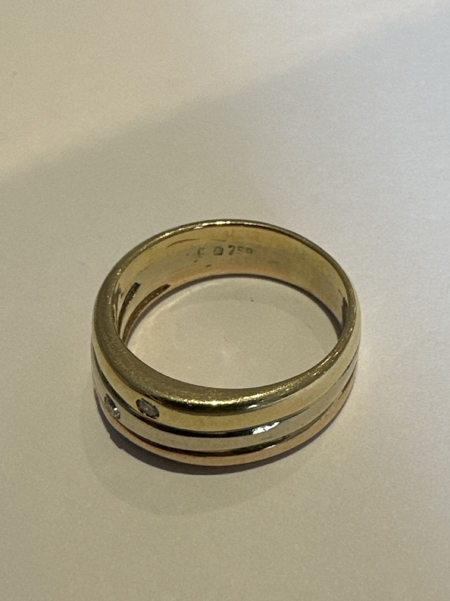 Anelli: ring 750/18ct. 5.56gr. G48, (10) – Usato da Baar venduto da julupa10 3