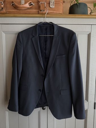 Herren Sakko Jack & Jones Premium Grösse 50 dunkelblau