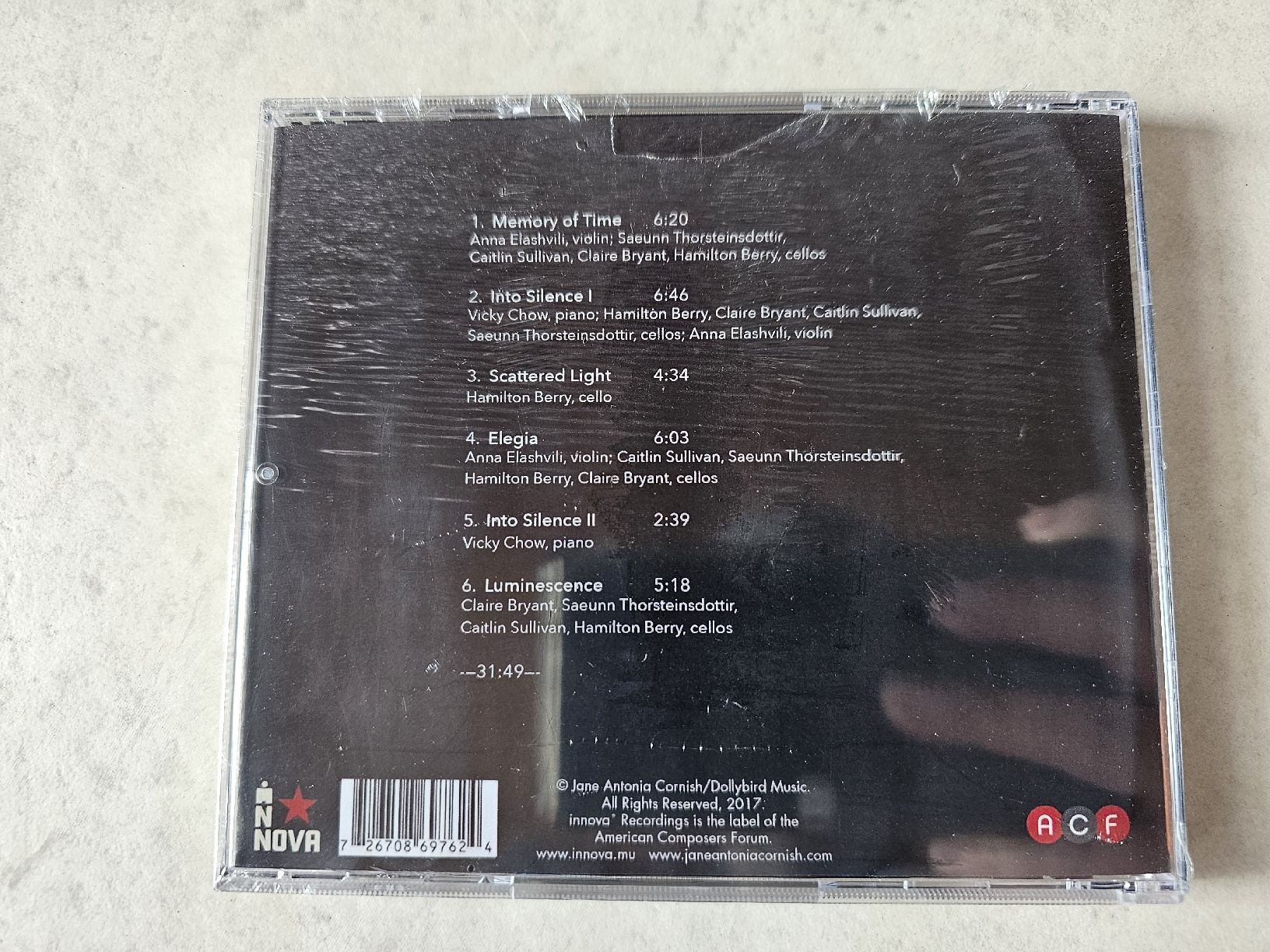 CD: Jane Antonia Cornish  -  Into Silence  /  Fabrikneu – Nuovo e nell'imballaggio originale da Schneisingen venduto da backstore24 1