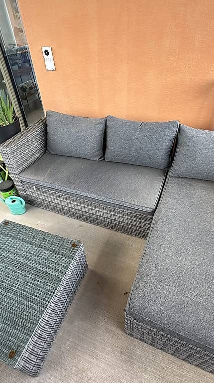 Divani: Garten Lounge, Rattan, 2-Teilig – Usato da Zürich venduto da ced_tv9h 2