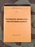 Reglement 65.71 d, TECHNISCHE GRUNDLAGEN FÜR MOTORMECHANIKER