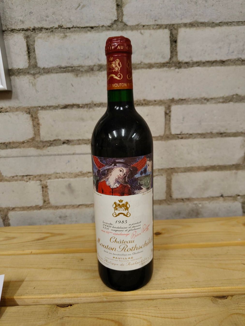 Mouton Rothschild Wein: 1985 Chateau Mouton Rothschild – Neu (gemäss Beschreibung) aus Münchenstein von wusmarino 1