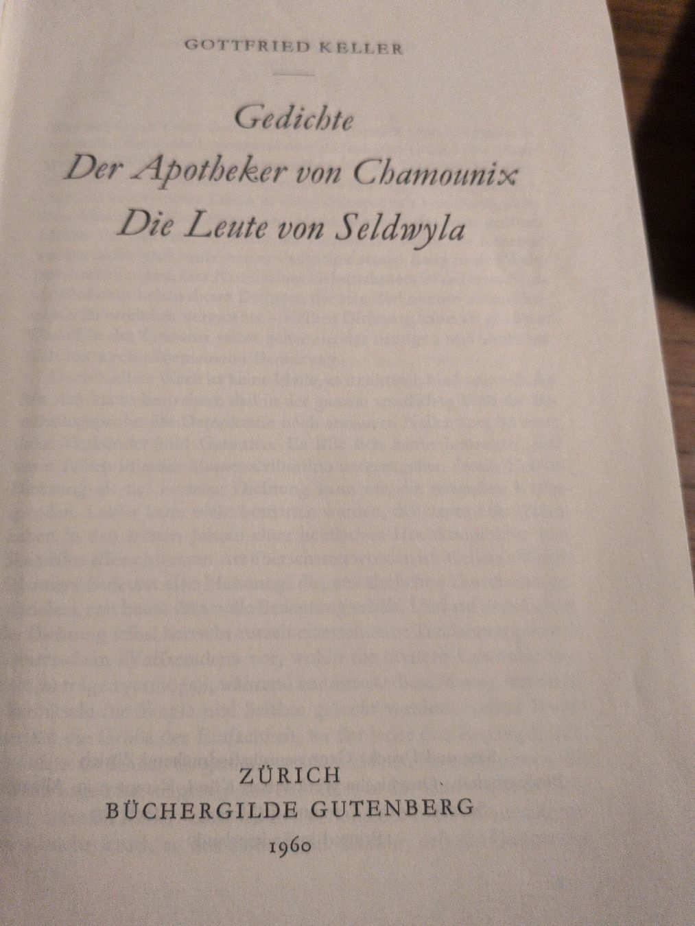 Libri: Gotfried Keller Gessamelte Werke – Usato da Eichberg venduto da san_5grt 3