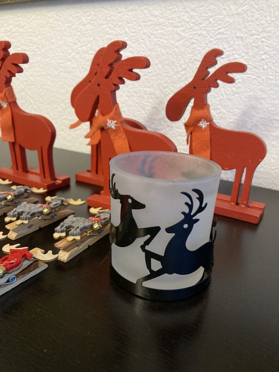Tutte le decorazioni: Weihnachts- Set Rentiere – Usato da Niederlenz venduto da Steff99 1