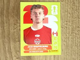 Panini FIFA World Cup 2026 Sticker Jacob Shaffelburg CAN 14