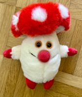 Plüschfigur Pilz rot-weiss, guter Zustand