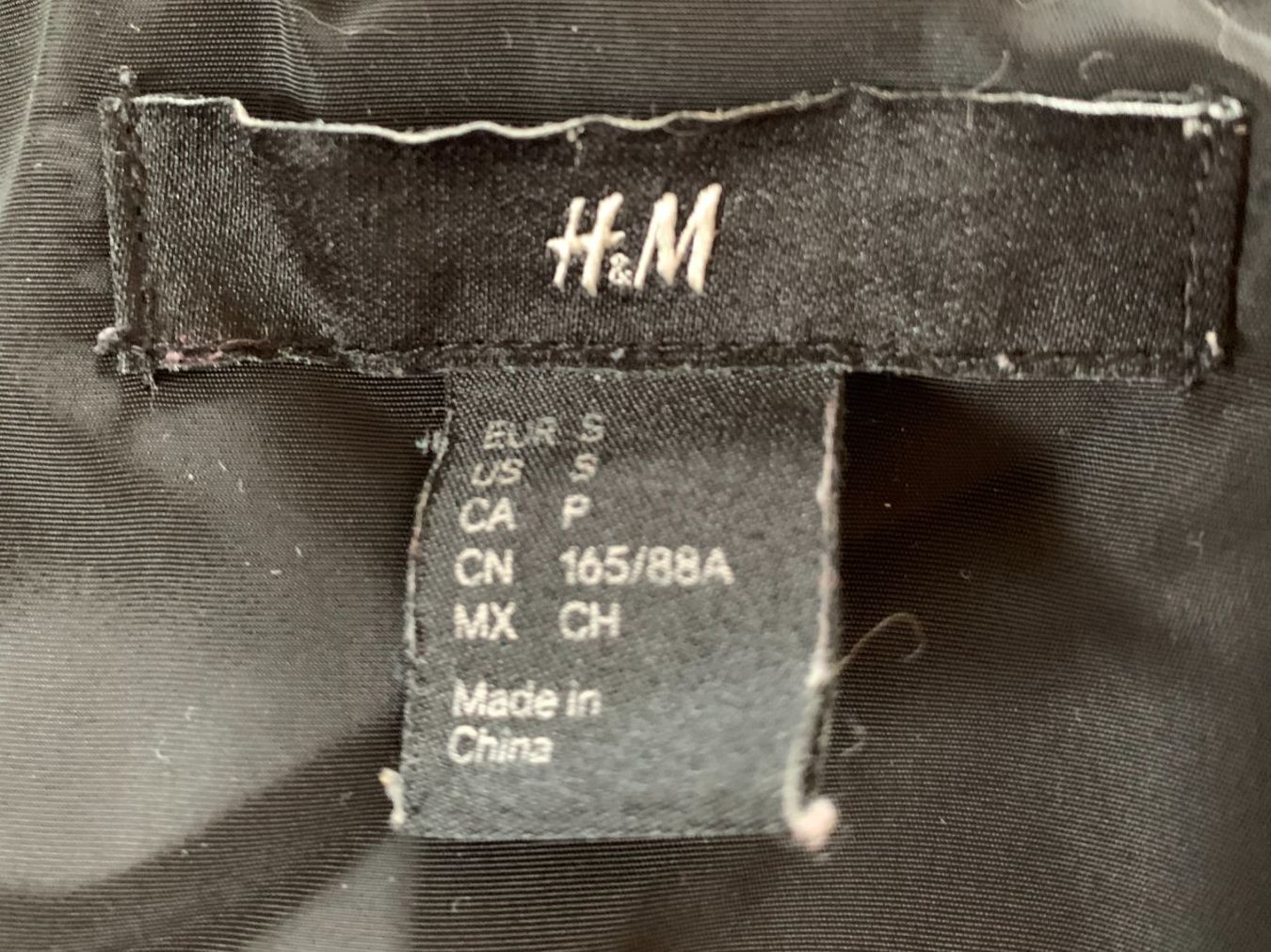 H&M Giacche: H&M Jacke Gr. S, Schwarz – Usato da Worb venduto da farben20zauber 3