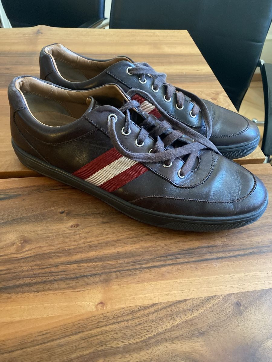 Bally Scarpe da uomo: Bally Leder Sneaker, Gr.45.5 hoher NP – Usato da Bern venduto da paultschur11 6