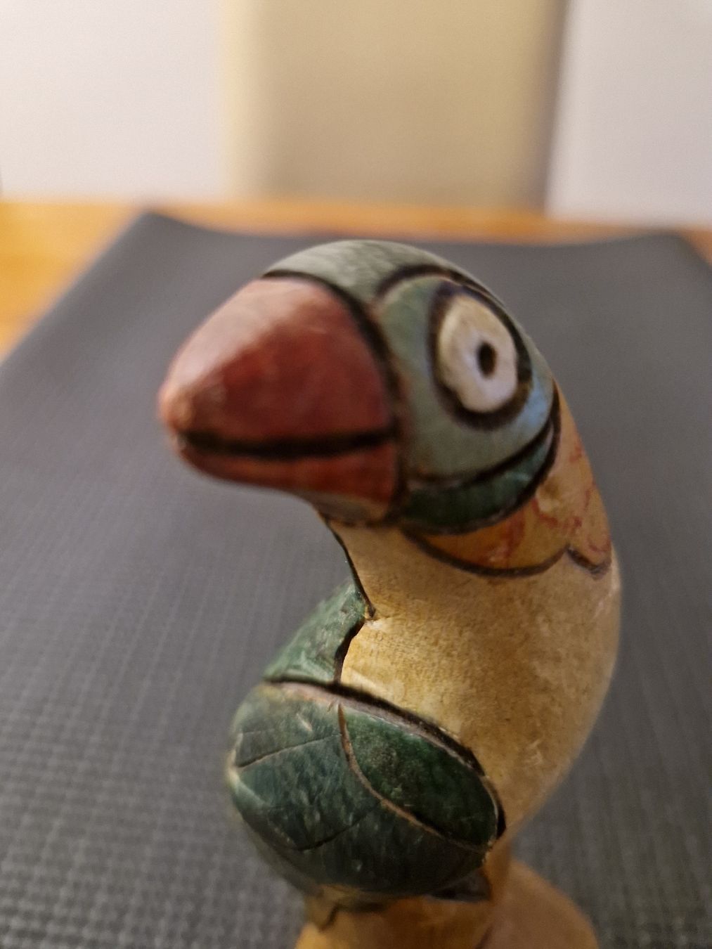 Figuren: Papagei Figur aus Balsaholz – Gebraucht aus Fislisbach von mka_km8f 4