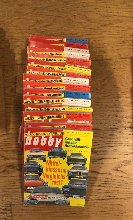 Riviste & Magazine: Hobby Heften Sammlung 98Stk. – Usato da Termen venduto da viva63 2