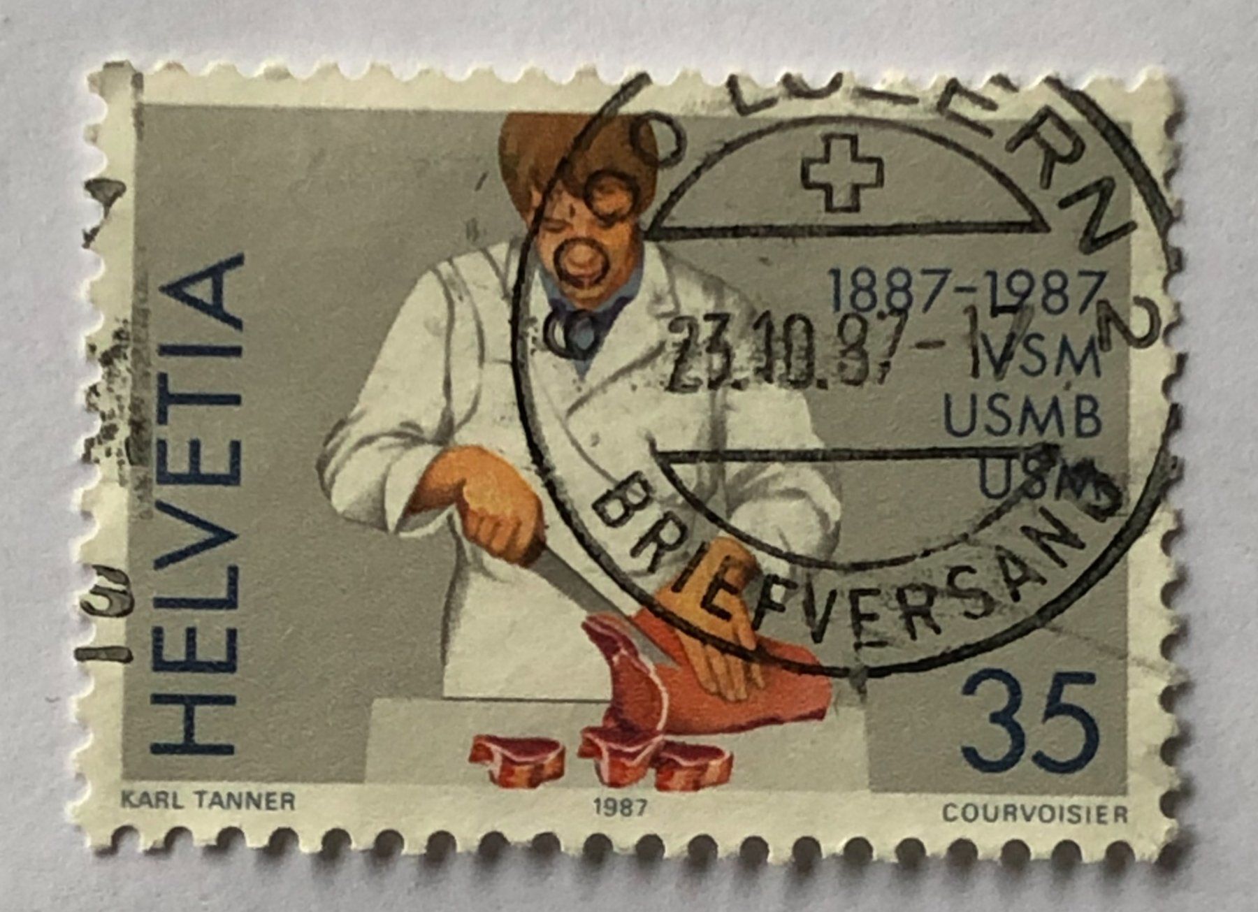 Tutti i francobolli: CH Briefmarken GESTEMPELT  Luzern – Usato da Aarau venduto da Billa007