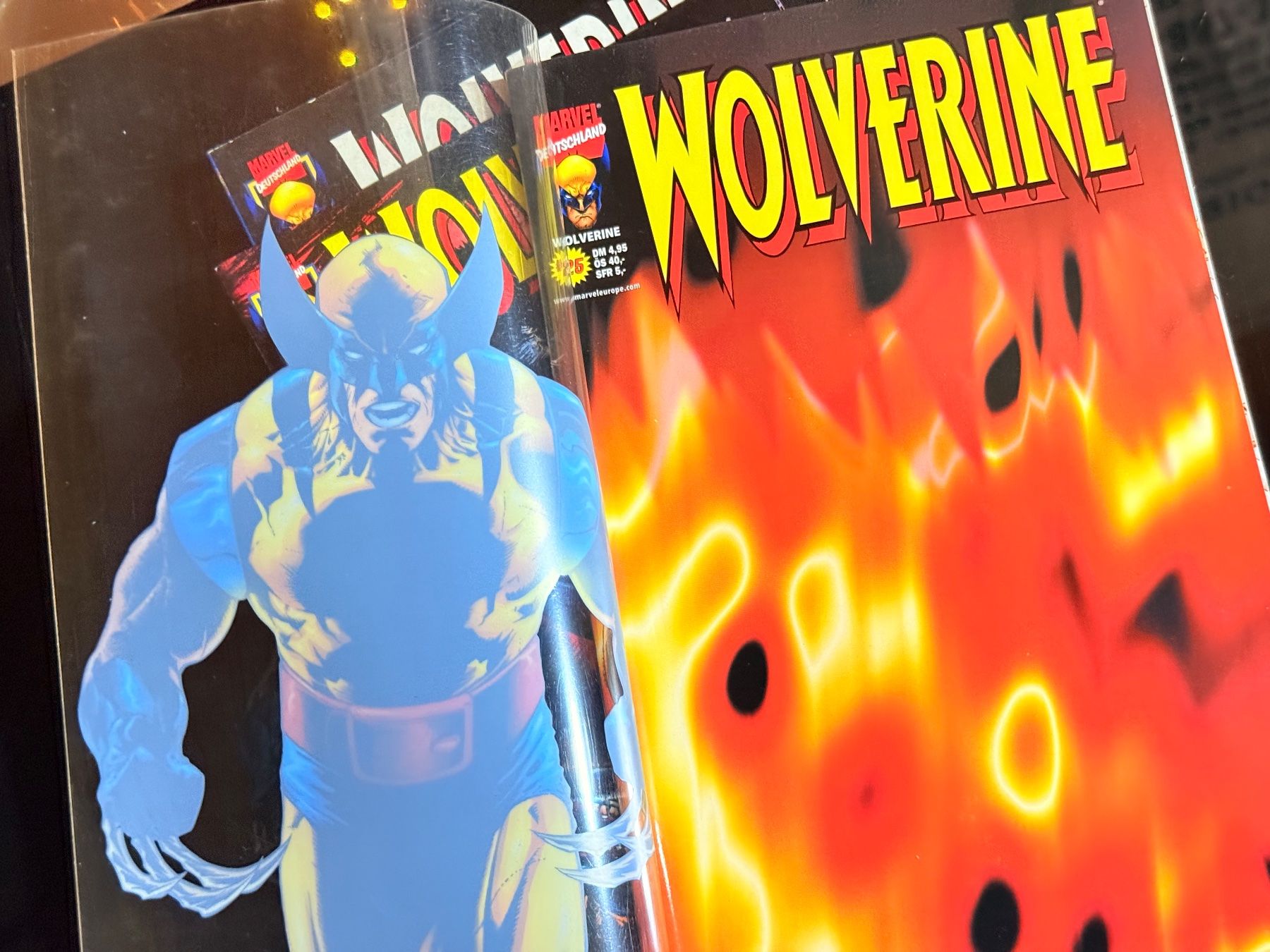 Fumetti: Wolverine Comic # 25, 26, 29. Marvel Deutschland – Usato da Zuerich venduto da SonderArt-Wertgut 2