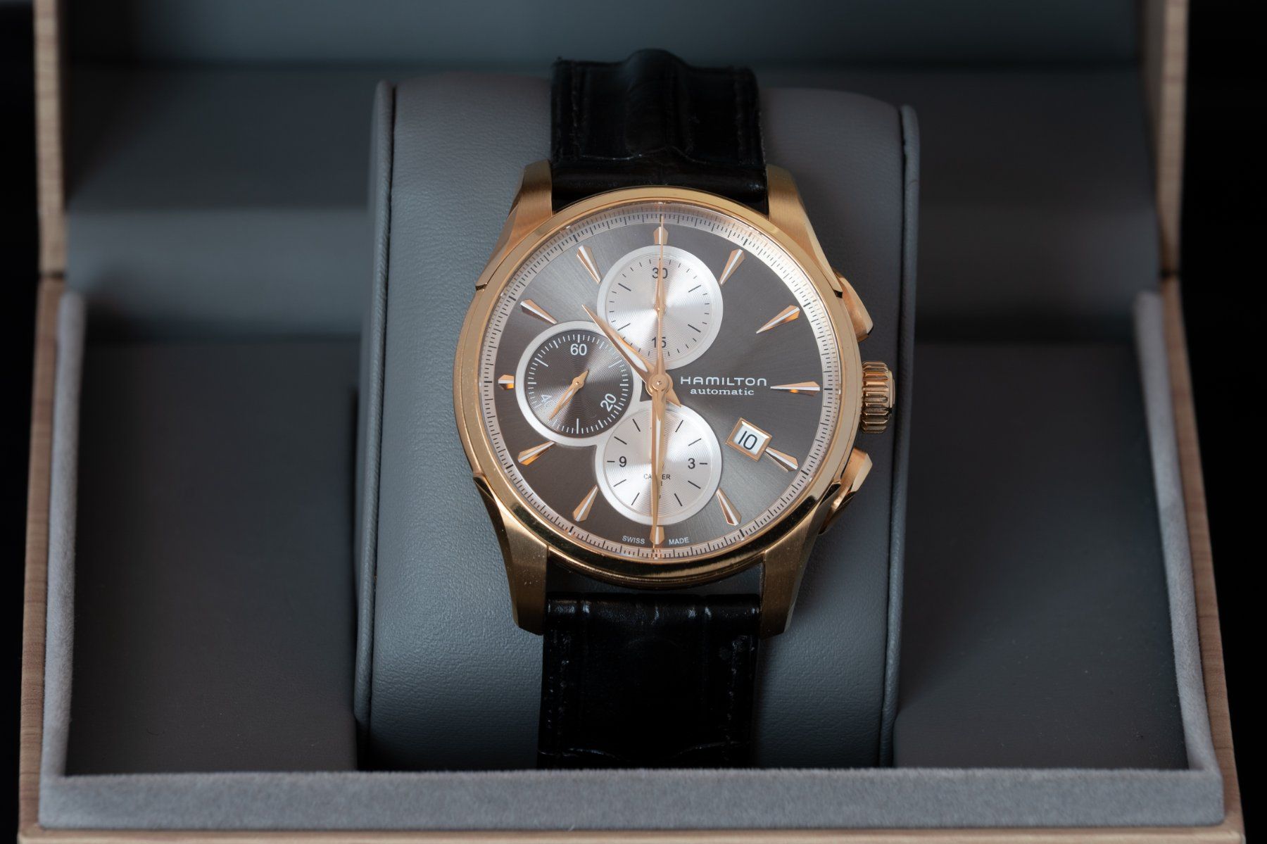 Hamilton Orologi: Montre Hamilton Jazzmaster Auto Chrono – Usato da Cormondrèche venduto da nbo_q6xj