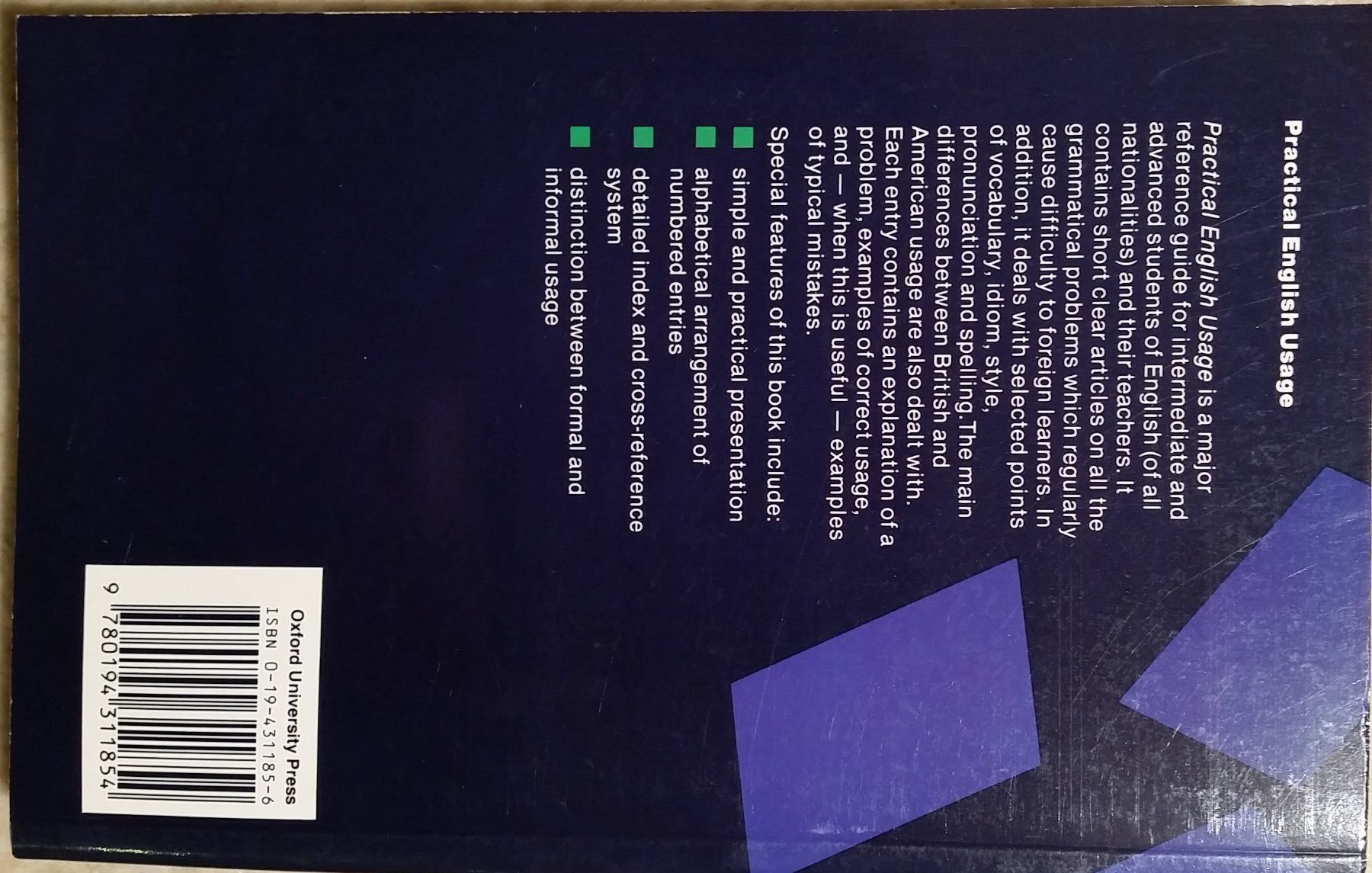 Bücher: Englisch Lehrbuch; practical English usage, Cambridge, neu – Neu (gemäss Beschreibung) aus Niederteufen von Buecherwurm_70 2
