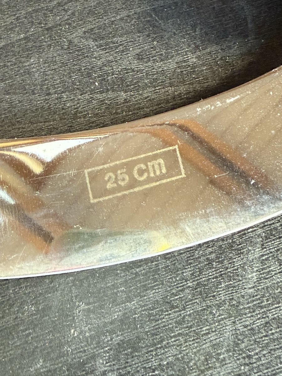 Coltelli da cucina: Hachoir à herbes, 25cm – Usato da Les Enfers venduto da samoern 1