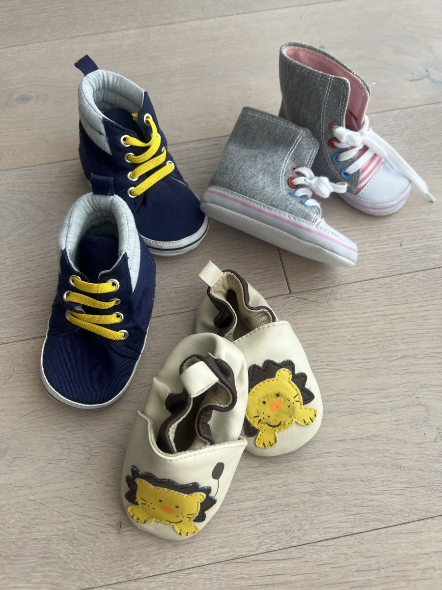 Chaussures garçon: Babyschuhe Set 3 Paar – D'occasion à Frick par bla_zt9f 2