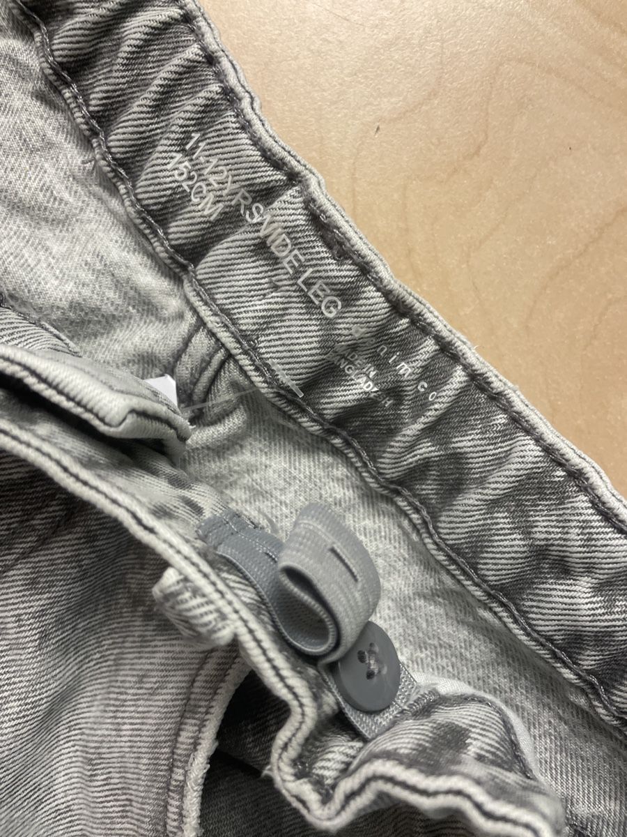 Pantaloni: Coole Graue Jeans, Weites Bein, Gr. 152 – Usato da Obergerlafingen venduto da cabo4 2