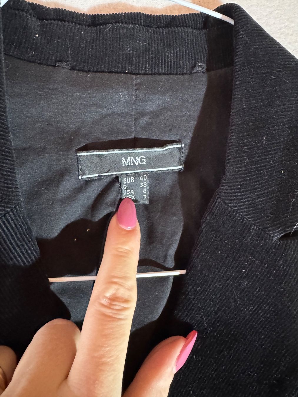 Mango Giacche: Kordblazer von Mango Gr. 40 – Usato da Grosswangen venduto da second_hand_dress 1