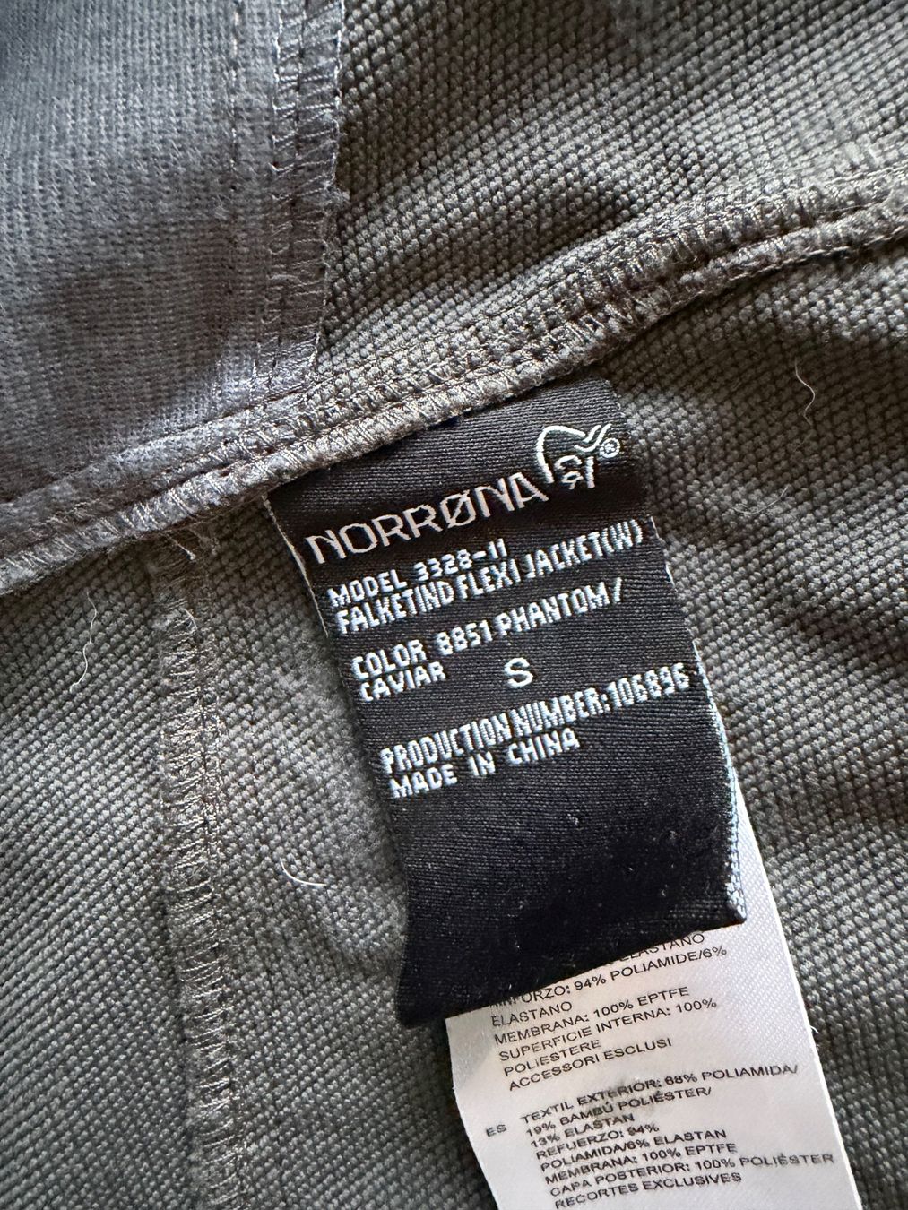 Norrøna Giacche: Norrona Softshell Jacke, schwarz-grau, Damen, Grösse S – Usato da Aeschi b. Spiez venduto da fux_l5vd 5